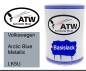 Preview: Volkswagen, Arctic Blue Metallic, LK5U: 500ml Lackdose, von ATW Autoteile West.